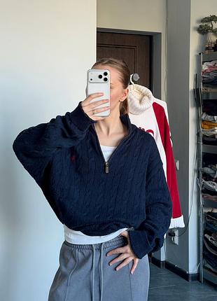 Светр polo ralph lauren синій