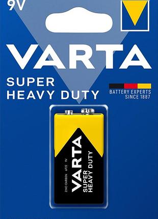 Батарейка varta крона super heavy duty kod- v )