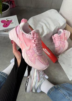 Nike runtekk v2k pink flower's 2