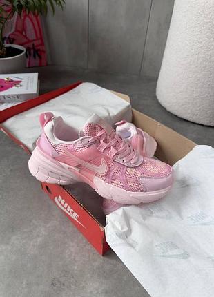 Nike runtekk v2k pink flower's 5
