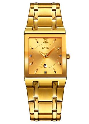 Женские часы skmei 9263gdgd gold-gold