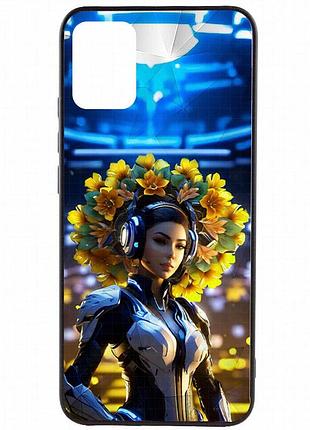 Tpu+pc чехол prisma ladies для samsung galaxy a31 cyberpunk