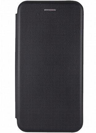 Кожаный чехол-книжка classy для tecno spark go 1 (kl4) / spark go 2025 черный