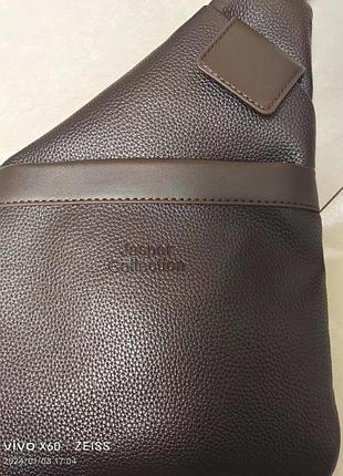 Сумка шкіряна backpack + wallet jasper коричнева зам ()