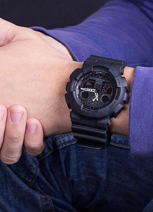 Мужские часы casio g-shock ga-100-1a1 8