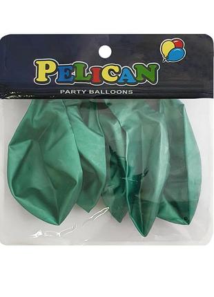 Кульки pelican ' ( см), хром зелений, 5шт/уп