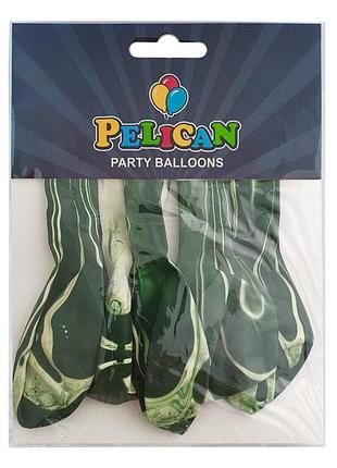 Кульки pelican ' ( см), агат зелений, 5шт/уп
