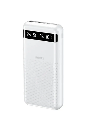 Зовнішній акумулятор remax hintom. fast charging power bank white ( )