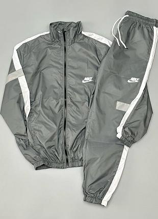 Спортивний костюм (сірий) nike bicolor