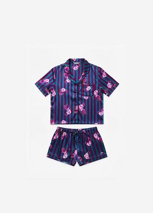 Жіноча атласна піжама ted baker / розмір m, ідеальний стан
