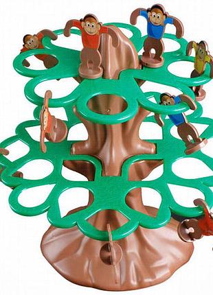 Настольная интерактивная игра ummi 707-31 jumping monkeys game brown / green