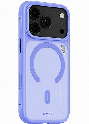 Tpu+pc чехол blueo frosted heat dissip. with magsafe для apple iphone 17 pro / 18 pro (6.3") голубой / sky blue