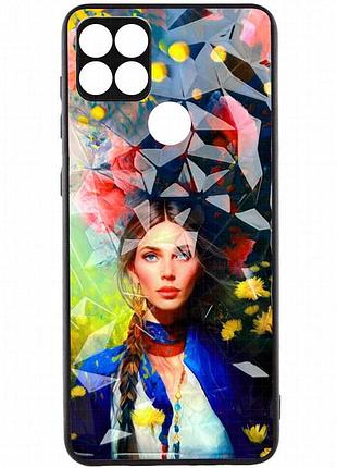 Tpu+pc чехол prisma ladies для xiaomi redmi 9c peonies