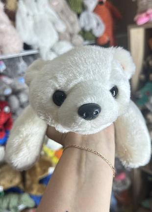 М'яка іграшка ведмедик chilly the polar bear, білий, середній