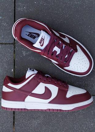 Nike sb dunk low team red bordeaux nd 3