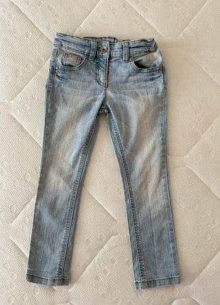 Джинси для дівчинки benetton skinny блакитні