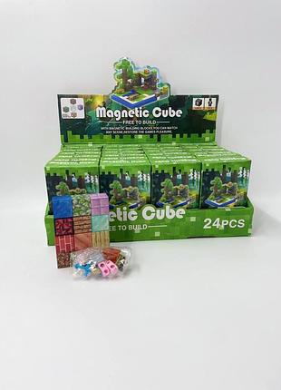 Магнітний конструктор magnetic cube «pixel world»