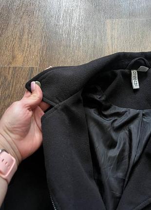 Стильная куртка пальто косуха h&amp;m 8