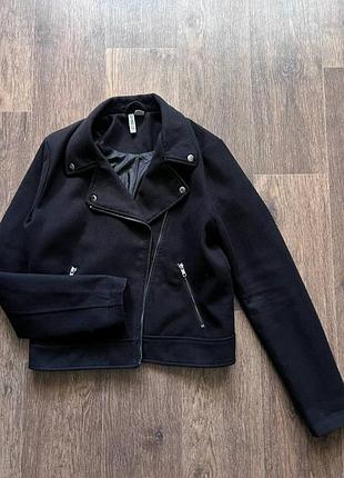 Стильная куртка пальто косуха h&amp;m 4