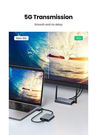 Безпровідний подовжувач ugreen wireless hdmi extender transmitter and receiver ) ( ) 4