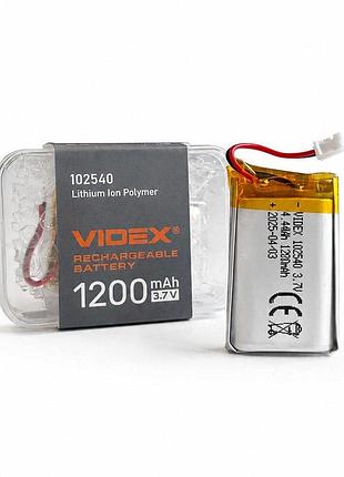 Акумулятор vіdex lі-pol vlf-b102540-12 1200mah 1шт