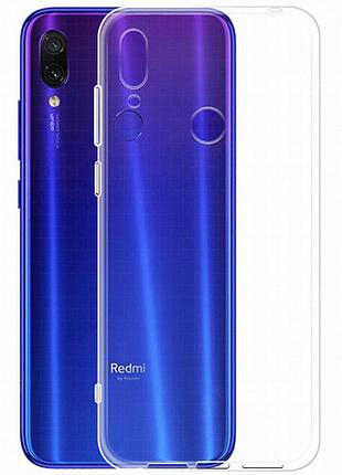 Tpu чехол epic transparent 1,5mm full camera для xiaomi redmi note 7 / note 7 pro / note 7s бесцветный (прозрачный)