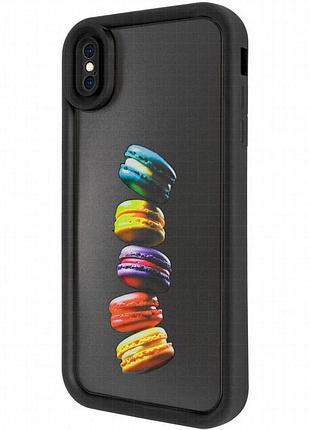 Tpu чехол prestige для apple iphone x / xs (5.8") macarons