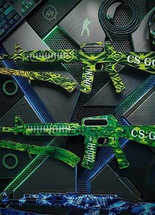 Сувенирная модель автоматического оружия «cs go» — декоративная атрибутика