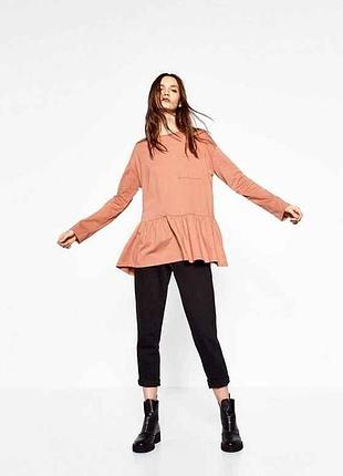 Кофта женская р.s (укр.42/44) розовая 0085318676 тм zara
