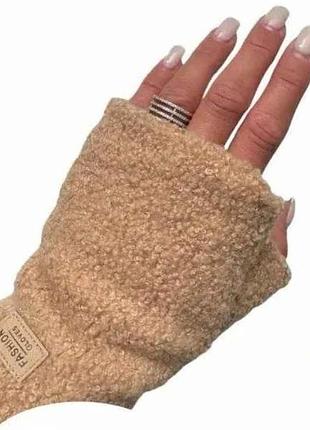 Перчатки шоколадный жен теди арт.5-521 тм корона