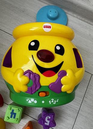 Розвивальна іграшка-сортер fisher-price горщик