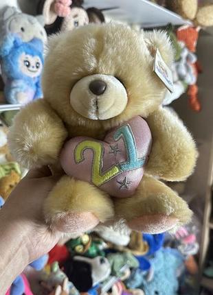 М'яка іграшка ведмедик forever friends бежевий