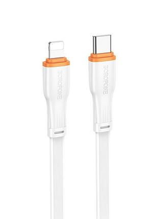 Кабель borofone esplendido pd charging data cable ip white ( )
