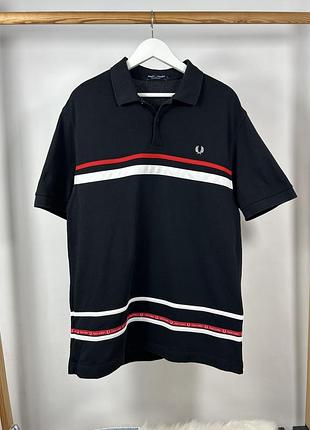 Fred perry шикарне ефектне поло розмір l оригінал