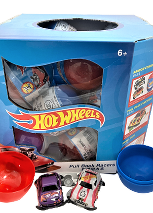 Hw-170801 hot wheels оригінал 2 штуки у пластиковому яйці сюрпризі! sweet box