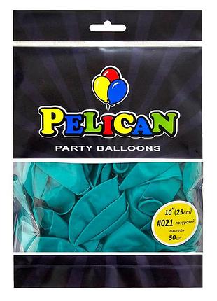 Латексні кульки "( ) пастель лазуровий, pelican 50шт