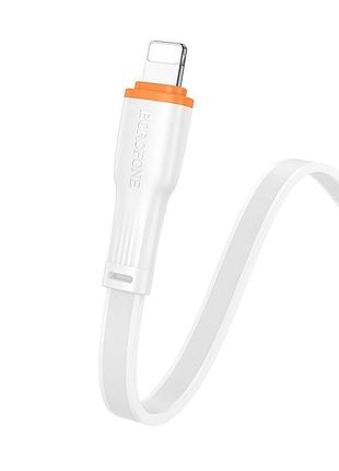 Кабель borofone esplendido charging data cable ip white ( ) 2