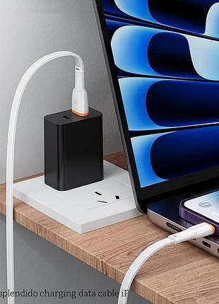 Кабель borofone esplendido charging data cable ip white ( ) 5