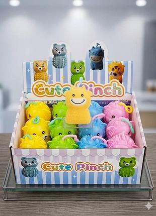 Яскраві сенсорні іграшки-антистрес cute pinch