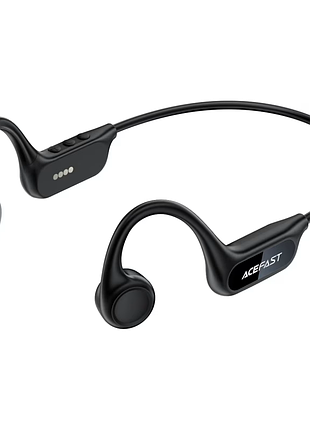 Бездротові спортивні навушники acefast bone conduction bt earphones,, black ( )