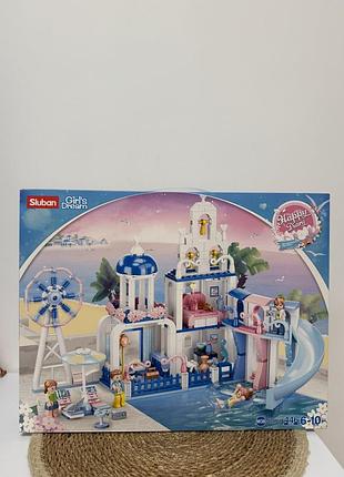 Конструктор sluban m38-b0868 "happy diary": центр розваг, 446 дет.