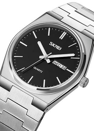 Годинники наручні skmei, silver-black 3