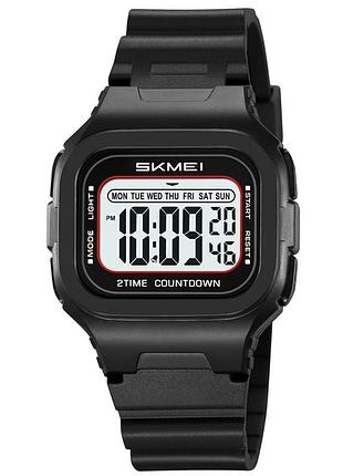 Годинники наручні skmei, black/white