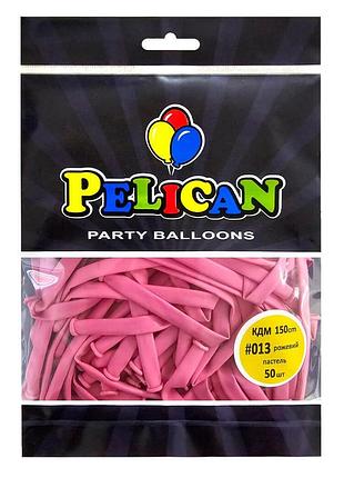 Кульки для моделювання (кдм) пастель рожевий, pelican 50шт