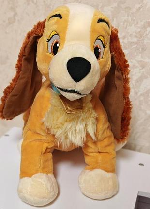Оригинальн! мягкая игрушка леди disney store «леди и бродяга»