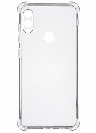 Tpu чехол getman ease logo усиленные углы full camera для huawei honor 8x бесцветный (прозрачный)