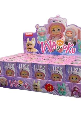 Брелок wakuku 521-3 веточка (в коробках-сюрприз) 24 шт/упак