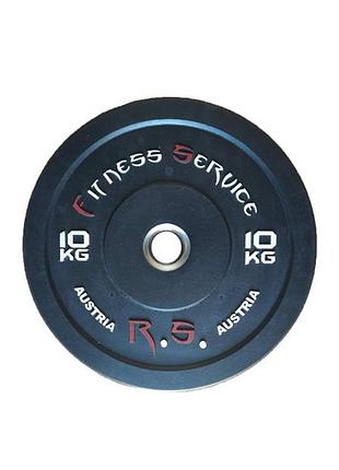 Бамперний диск для кросфіту fitness service кг
