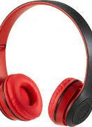 Беспроводные bluetooth наушники p-47 led rgb