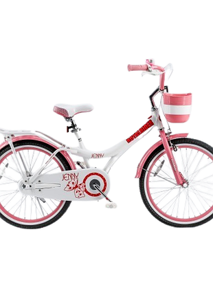 Дитячий велосипед royal baby princess jenny girl steel rb20 -4 рожевий